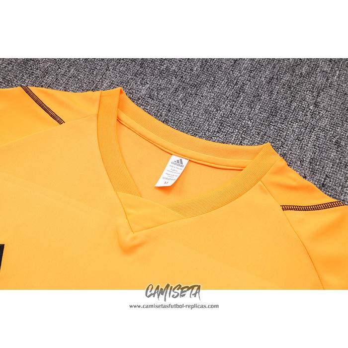 Chandal del SC Internacional 2023-2024 Manga Corta Naranja - Pantalon Corto